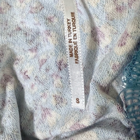 Floral Blue Dress by Free People S - Picture 3 of 4